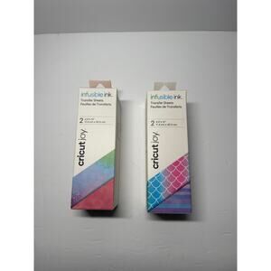 Cricut Joy Infusible Ink, Transfer Sheet Patterns (2), 4.5" x 12",